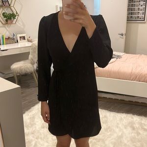 Cute, tailored black dress from Topshop in great condition